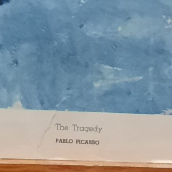 Art Print, "The Tragedy" by Pablo Picasso - Picture 3 of 3
